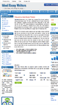 Mobile Screenshot of idealessaywriters.com
